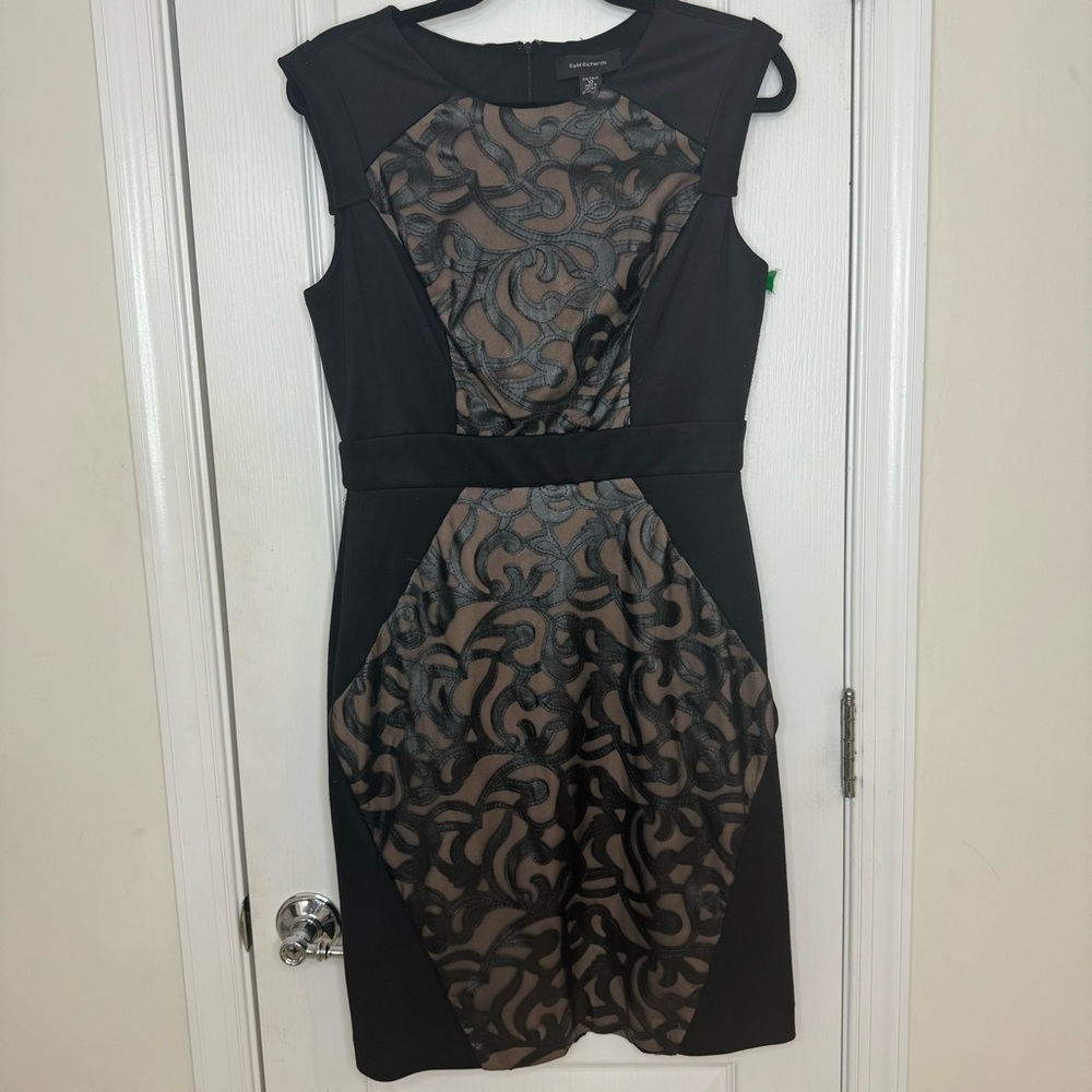 R&M Richards Black Dress